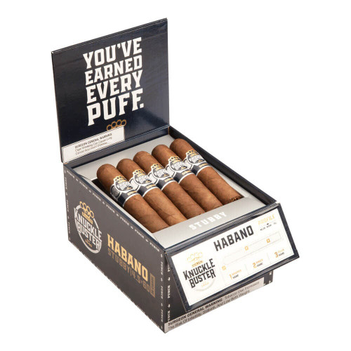 Punch Knuckle Buster Stubby Cigars - 4.5 x 60 (Box of 20) Open