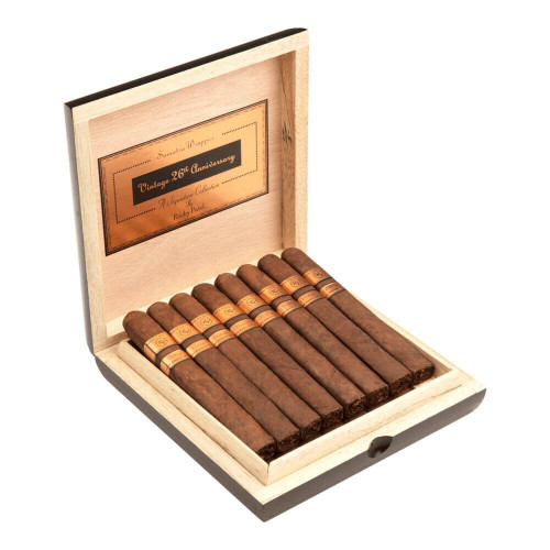 Rocky Patel Vintage 26th Annivesary Robusto Cigars - 5.5 x 50 (Box of 15) Open