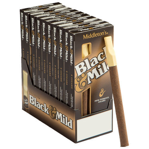Black & Mild Original Cigars (10 Packs of 25) - Natural *Box
