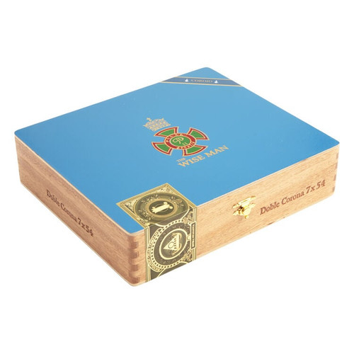 Foundation The Wise Man Corojo Doble Corona Cigars - 7 x 54 (Box of 20) *Box