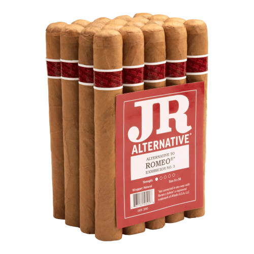 JR Alternative Romeo Exhibicion No. 3 Cigars - 6.12 x 49 (Bundle of 20) *Box