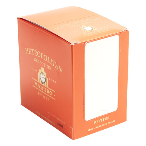 Ferio Tego Metropolitan Host Maduro Petites 5PKS/5 Cigars - 4 x 34 [5 Packs of 5 (25 total)] *Box