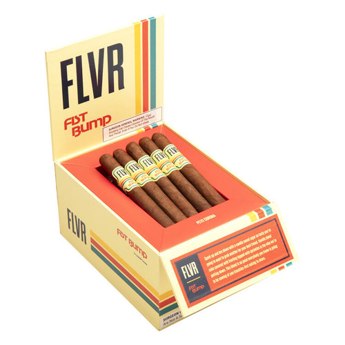 FLVR Cigars Fist Bump Corona Cigars - 5 x 42 (Box of 25) Open