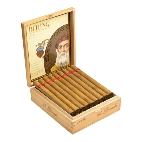 Bering Grande Cigars - 8.5 x 52 (Box of 25) Open