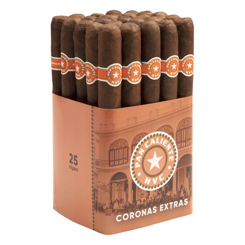 HVC Pan Caliente Habano Corona Extra Cigars - 6.5 x 46 (Bundle of 25) *Box