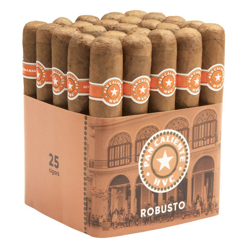 HVC Pan Caliente Robusto Connecticut Cigars - 5 x 50 (Bundle of 25) *Box