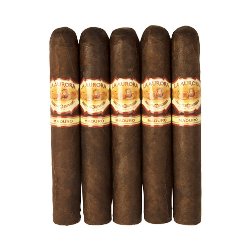 La Aurora 1985 Maduro Toro Cigars - 5.75 x 54 (Pack of 5) *Box
