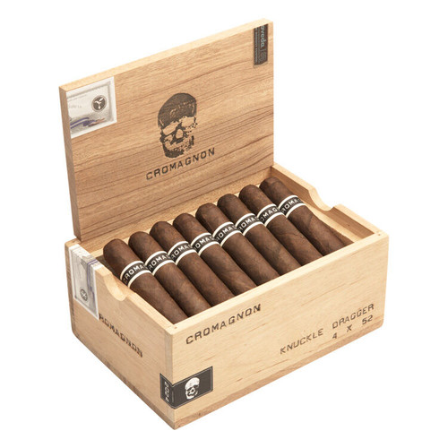 RoMa Craft CroMagnon PA Broadleaf Knuckle Dragger Cigars - 4 x 52 (Box of 24) Open