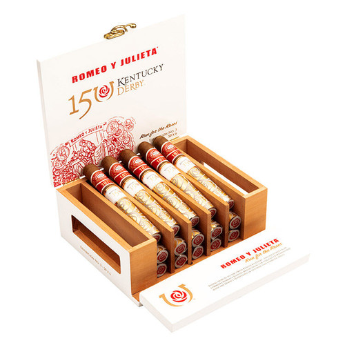 Romeo y Julieta Kentucky Derby 150 Exhibition Toro Cigars - 6 x 50 (Box of 15) Open