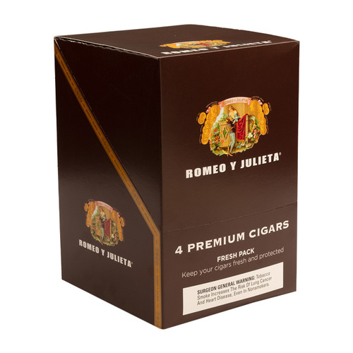 Romeo y Julieta Reserve Fresh Pack Toro 8pks/4 Cigars - 6 x 56 [8 packs of 4 (total of 32)] *Box