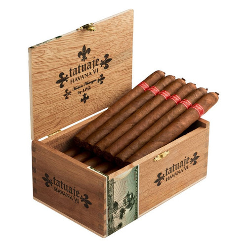 Tatuaje Havana VI Victorias Cigars - 6 x 38 (Box of 24) Open