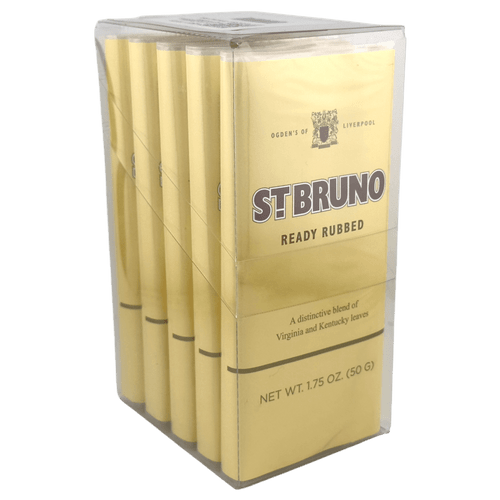 St.Bruno Ready Rubbed Pouch Pipe Tobacco | 5 packs (8.75oz) * Main Image