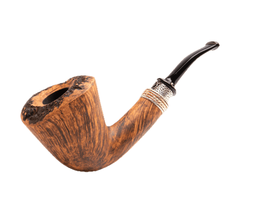 Nording Tobacco Smoking Pipe Double Silver #1 * Main Image