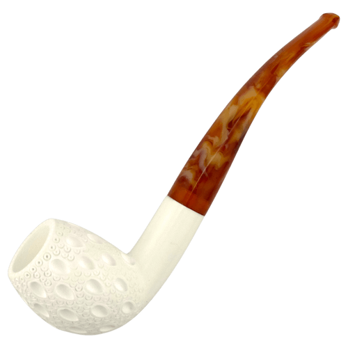 Servi Meerschaum Tobacco Smoking Pipe 200 Billiard Bent Lattice * Main Image