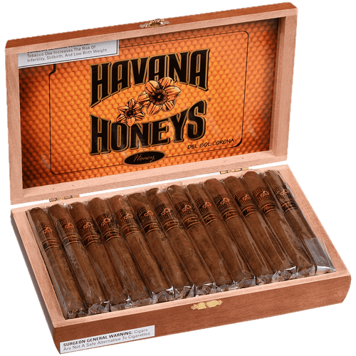 Havana Honeys Del Sol Honey Cigars - 5.5 x 42 (Box of 25)