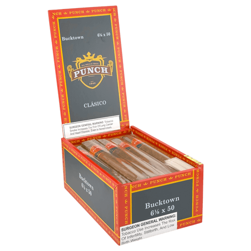 Punch Clasico Bucktown Cigars - 6.12 x 50 (Box of 15)
