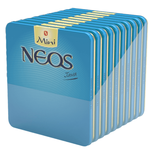 Neos Mini Java Cigars - 10 Packs of 10 (100 total)