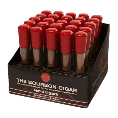 Ted's Seasoned With Makers Mark Bourbon Whisky 538 Cigars - 5 x 38 (Box of 25)