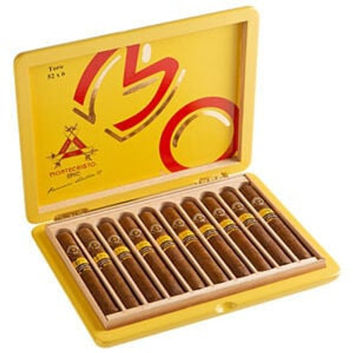 Montecristo Epic Toro Cigars - 6 x 52 (Box of 10) Open