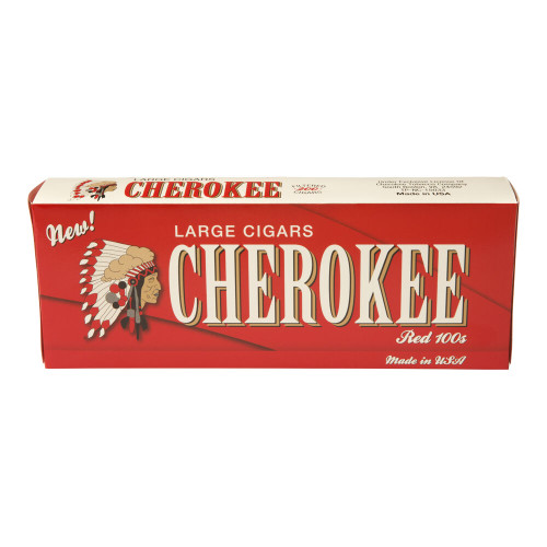 Cherokee Filtered Full Flavor Cigars (10 Packs of 20) - Natural