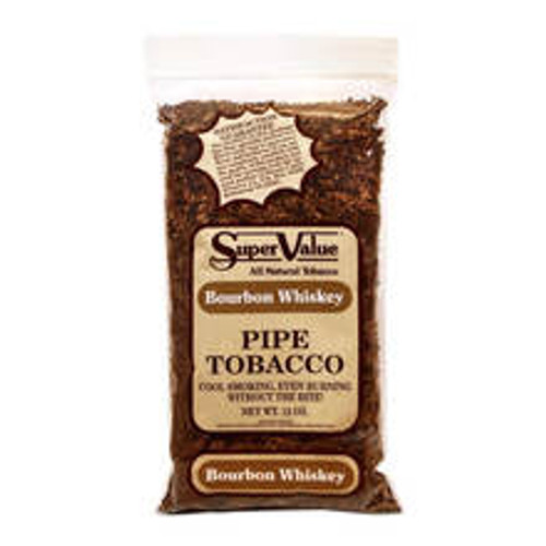 Super Value Bourbon Whiskey Pipe Tobacco *12oz BAG