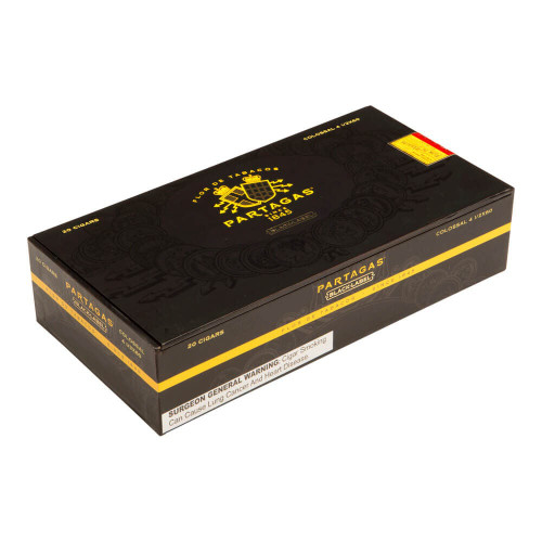 Partagas Black Label Colossal Cigars - 4.5 x 60 (Box of 20) *Box