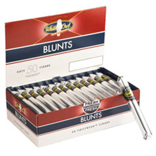 White Owl Blunts Cigars - 4.75 x 42 (Box of 50) Open