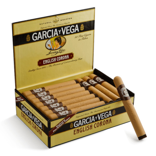Garcia Y Vega English Corona Cigars Cigars (Box of 30) Open