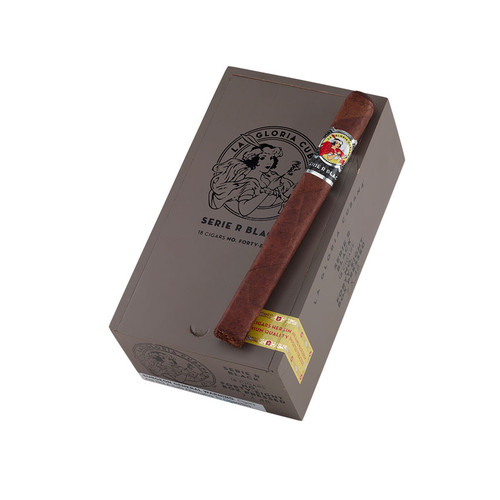 La Gloria Cubana Serie R Black #48 Cigars - 7 x 48 (Box of 18) *Box