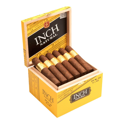 INCH Natural by E.P. Carrillo No. 62 Cigars - 5 x 62 (Box of 24) Open