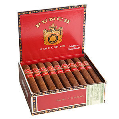 Punch Rare Corojo El Doble Cigars - 5.88 x 60 (Box of 20) Open