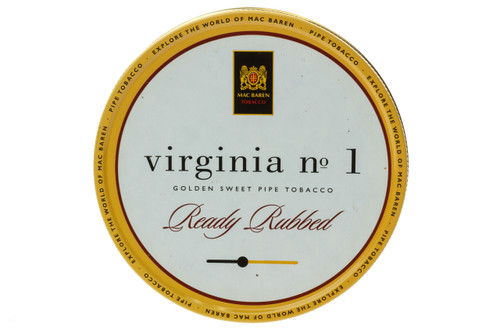 Mac Baren Virginia No.1 Pipe Tobacco 3.5 OZ *Tin