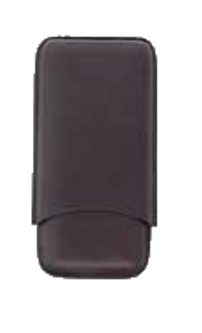 Burgundy 3-Cigar Case (Cowhide Leather)