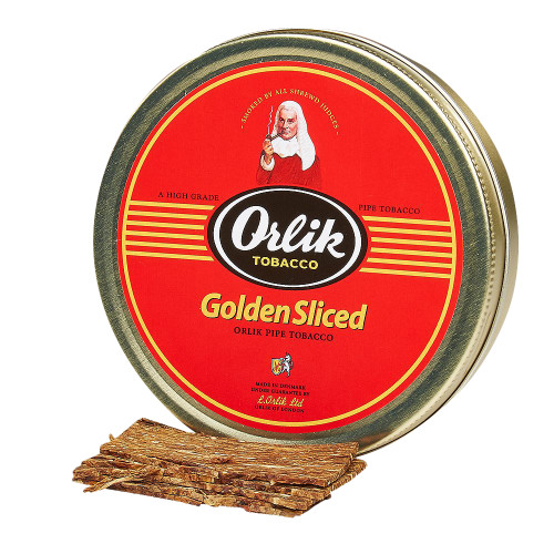 Orlik Golden Sliced Pipe Tobacco | 1.75 OZ TIN