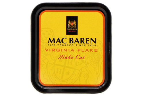 Mac Baren Virginia Flake Pipe Tobacco 1.75 OZ *Tin