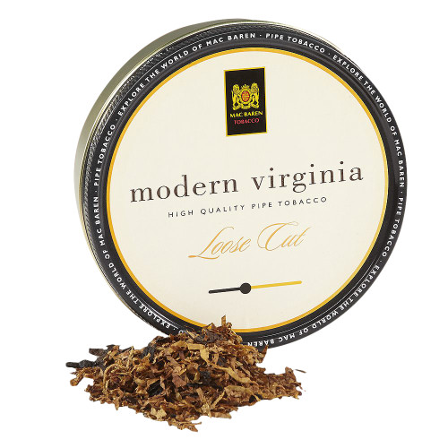 Mac Baren Modern Virginia Loose Cut Pipe Tobacco | 3.5 OZ. TIN