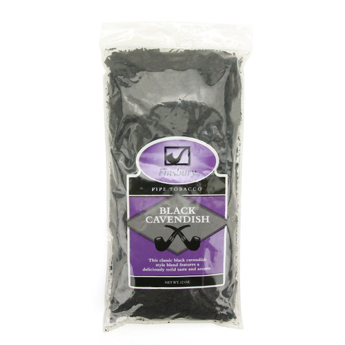 Finsbury Black Cavendish Pipe Tobacco 12oz Bag *Main