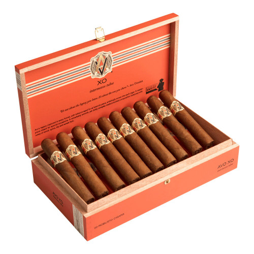 AVO XO Preludio Cigars - 6 x 40 (Box of 20) Open