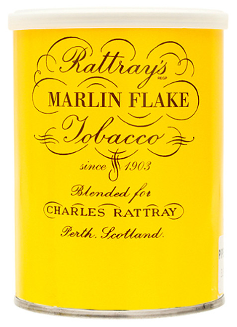 Rattray's Marlin Flake Pipe Tobacco | 3.5 OZ TIN