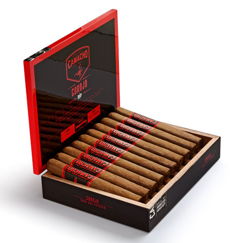 Camacho BXP Corojo Gordo Cigars - 6 x 60 (Box of 20) Open