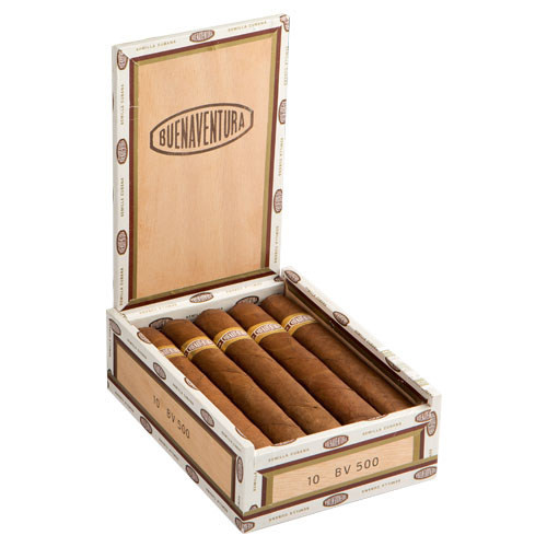 Curivari Buenaventura BV554 Cigars - 5.62 x 54 (Box of 10) Open