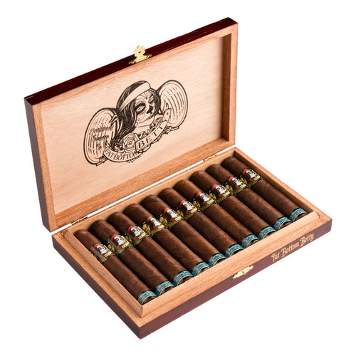 Deadwood Tobacco Co. Fat Bottom Betty Maduro Cigars - 5 x 54 (Box of 10) Open