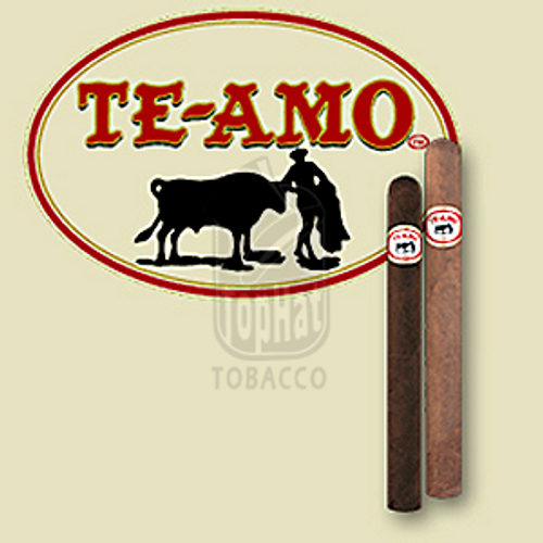 Te-Amo Toro Natural Cigars - 6 x 50 (Box of 25)