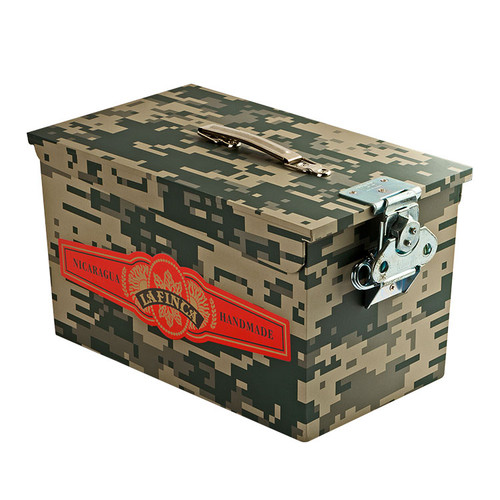 La Finca Digital Camo Ammo Box Cigars - 6.12 x 50 (Ammo Box of 91) *Box