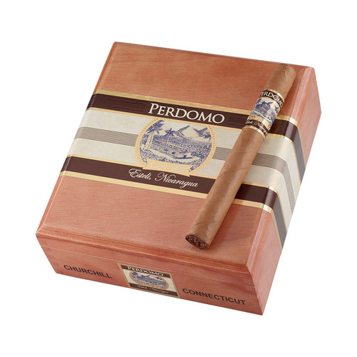 Perdomo Lot 23 Churchill Connecticut Cigars - 7 x 50 (Box of 24) *Box