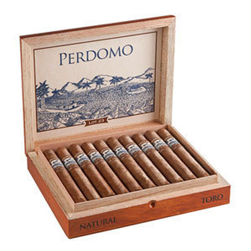 Perdomo Lot 23 Churchill EMS Cigars - 7 x 50 (Box of 24) Open