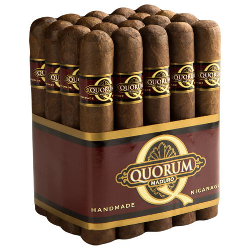 Quorum Maduro Corona Cigars - 5.5 x 43 (Bundle of 20) *Box