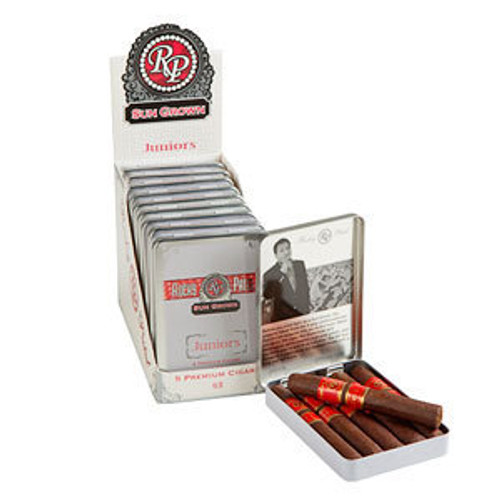 Rocky Patel Sun Grown Junior Cigars - 4 x 38 (10 Tins of 5 (50 total)) *Box