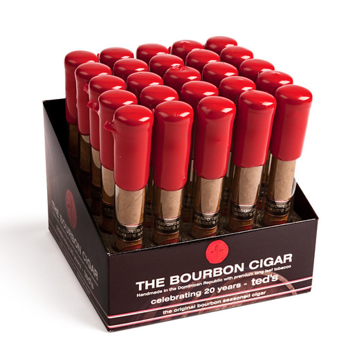 The Bourbon Cigars - Bourbon 650 Cigars - 6 x 50 (Box of 25 Glass Tubes)