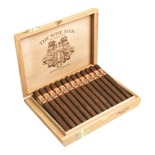 Foundation The Wise Man Maduro Toro Huaco Cigars - 6 x 56 (Box of 25)